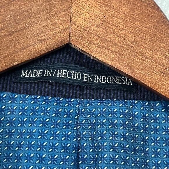 NWT Original Penguin Men’s Medium Blue Striped Sport Coat Size 42L - Picture 9 of 12